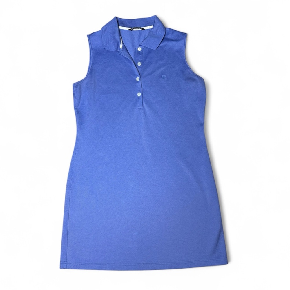 Brooks Brothers Polo Shirt Dress periwinkle sleeveless